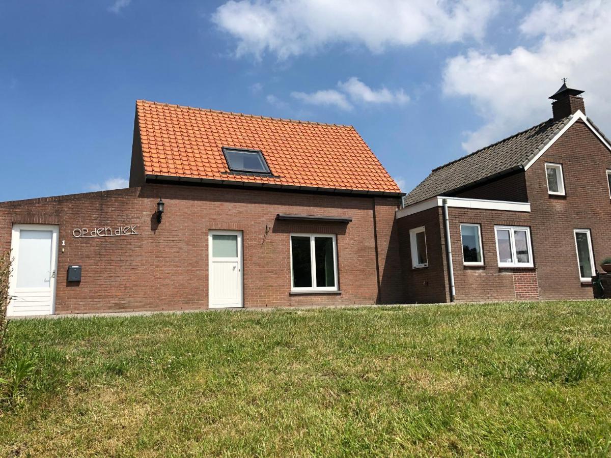 Huisje Op Den Diek Sint Kruis Exteriér fotografie