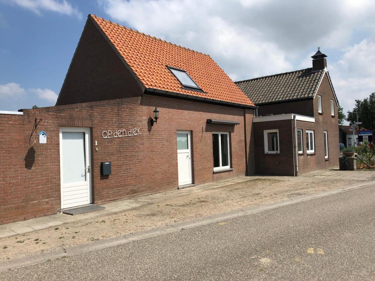 Huisje Op Den Diek Sint Kruis Exteriér fotografie